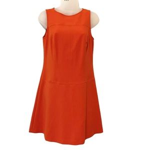 Ann Taylor LOFT Red Sleeveless Mini Dress 0